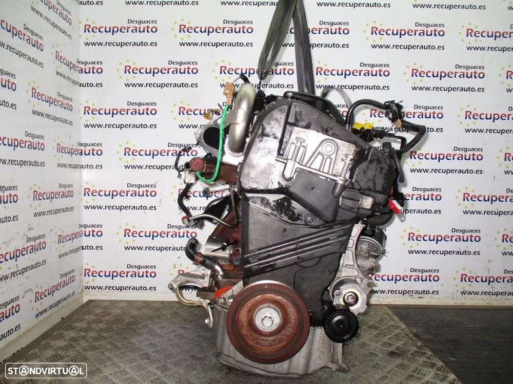 MOTOR COMPLETO RENAULT CLIO III 2012 -K9K770 - 3