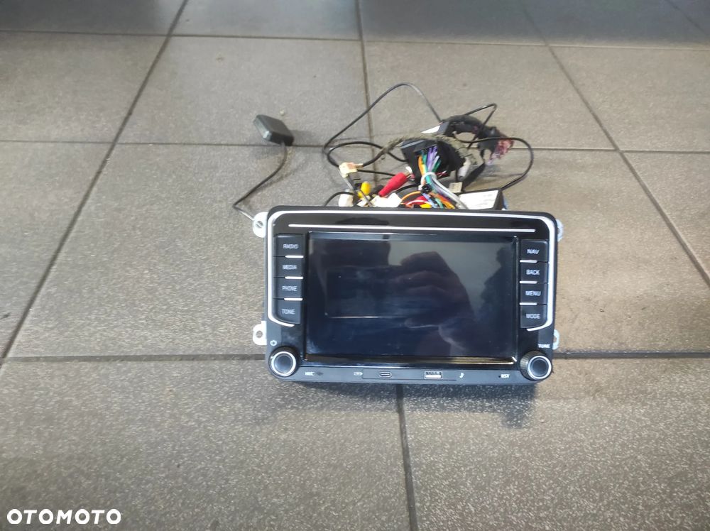 RADIO ODTWARZACZ NAWIGACJA VW FAKE DISCOVERY CARPLAY USB VW PASSAT B6 B7 CC SIROCCO GOLF 5 6 POLO 5 JETTA TIGUAN TOURAN CADDY EOS TRANSPORTER T5 WYSYŁKA !!! - 1