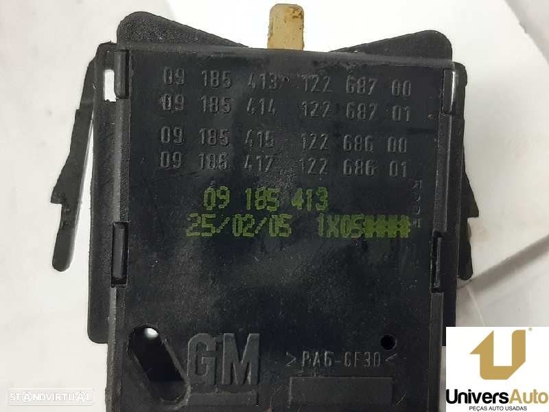 COMANDO PISCAS OPEL CORSA C 2005 -09185413 - 1