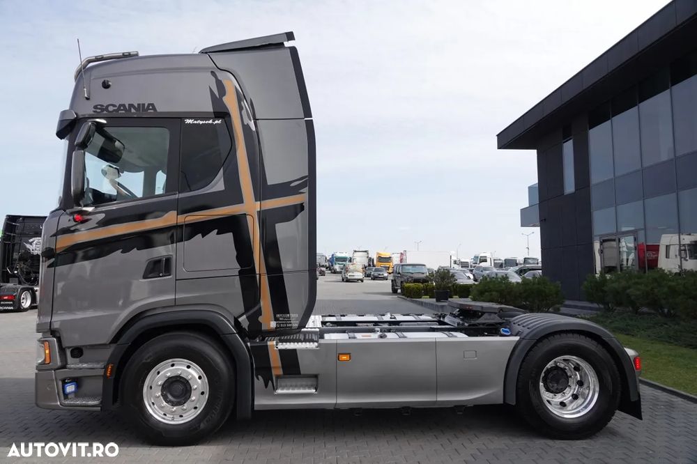 Scania S 500 / RETARDER / AER CONDIȚIONAT PARCARE / JANTE DIN ALIAJ / PIELE / ANVELOPE 100% / REZERVORE 1.400 L - 6