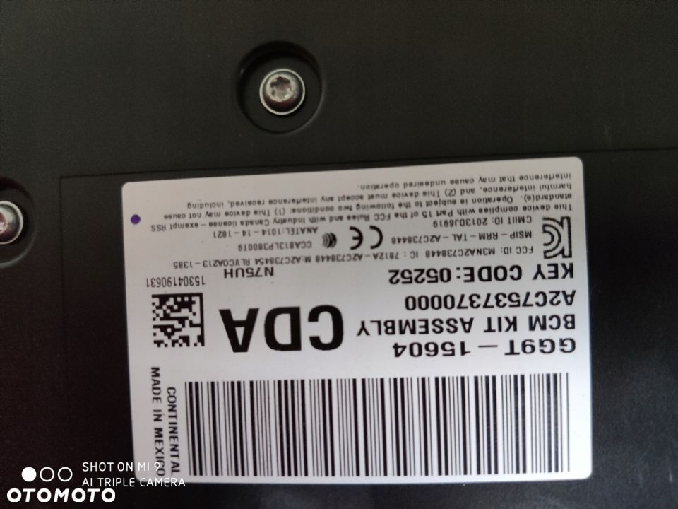 Moduł BSI BCM ford fusion 2013 -2019 USA - 6