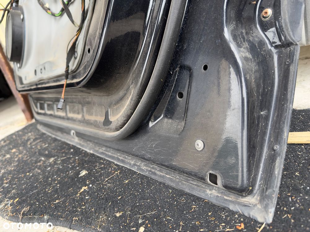 MERCEDES b 245 drzwi prawe przód c 191  czarne szyba zamek klamka chrom - 9