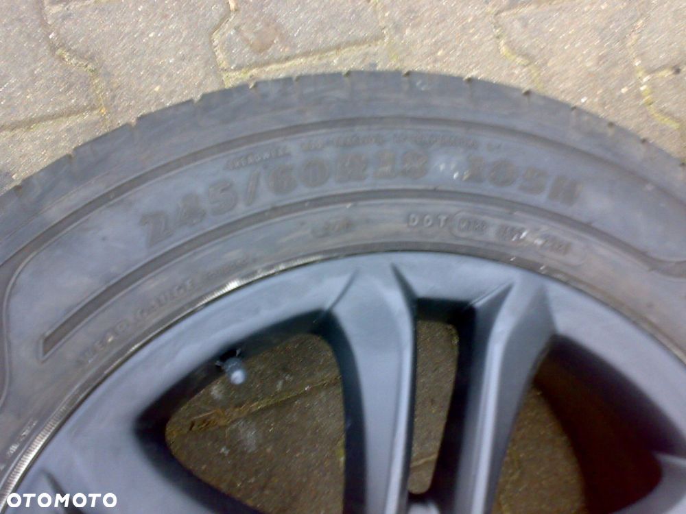 ford edge mk2 2015 - koła orginał alu felgi opony 18'' jak nowe - 3