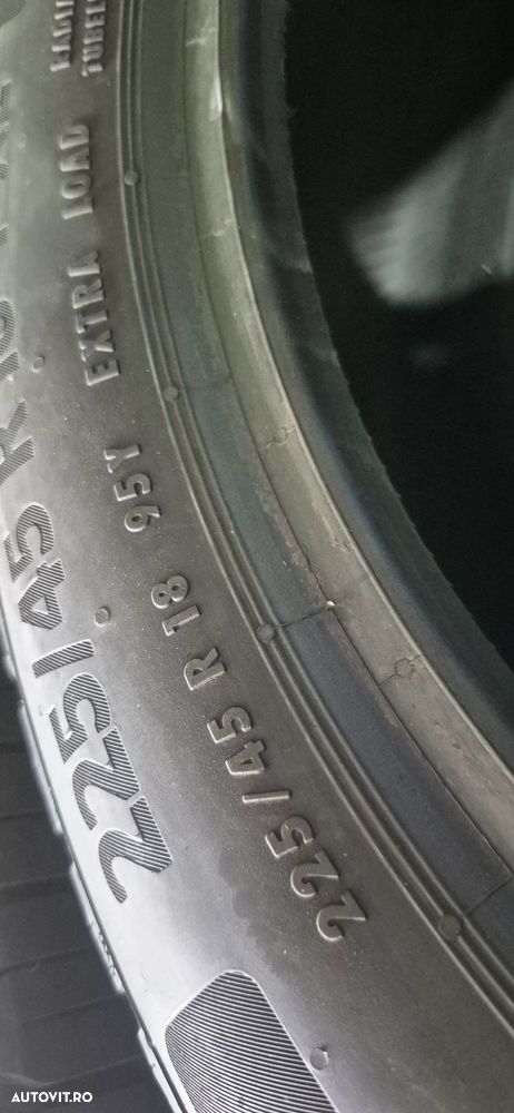 Anvelope 2x225 45 18 continental dot 211 mm 4.7 - 5