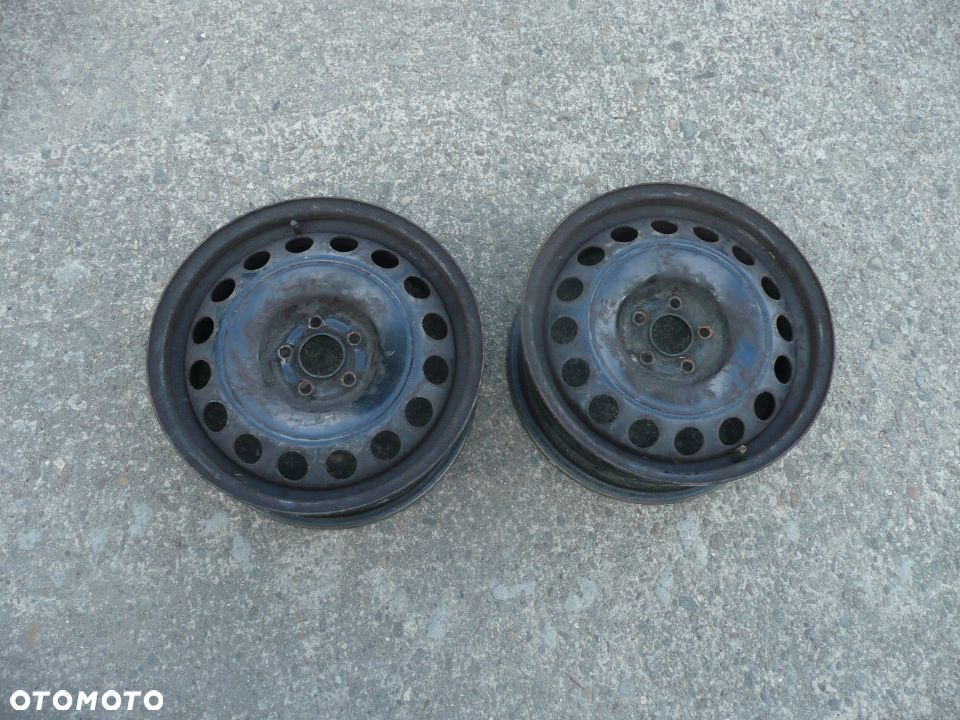 16” - Felgi - 5x100 , r16 cali -  Volkswagen VW Polo Cross , Fox , New Beetle , Bora , Golf IV - SKODA Fabia , Roomster , Octavia I , Praktik , Rapid - SEAT Ibiza , Leon , Cordoba , Toledo , Rapid - AUDI  A2 A3 -  Stalowe Koło Dojazdowe Rezerwowe Zapasowe Dojazdówka Zapasówka Rezerwa - 7