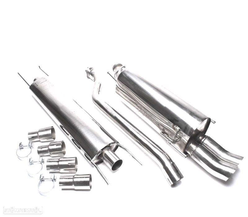 PANELA DE ESCAPE OPEL ASTRA G 97-04 AÇO - 1