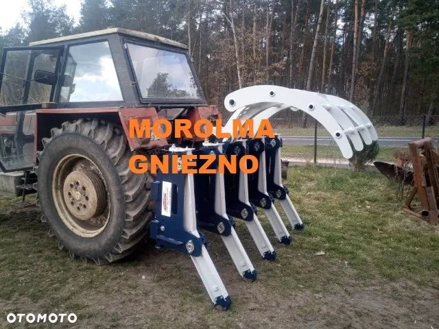 Brona leśna zgrabiarka gałęzi do lasu grabie leśne spycharka KOŁASZEWSKI