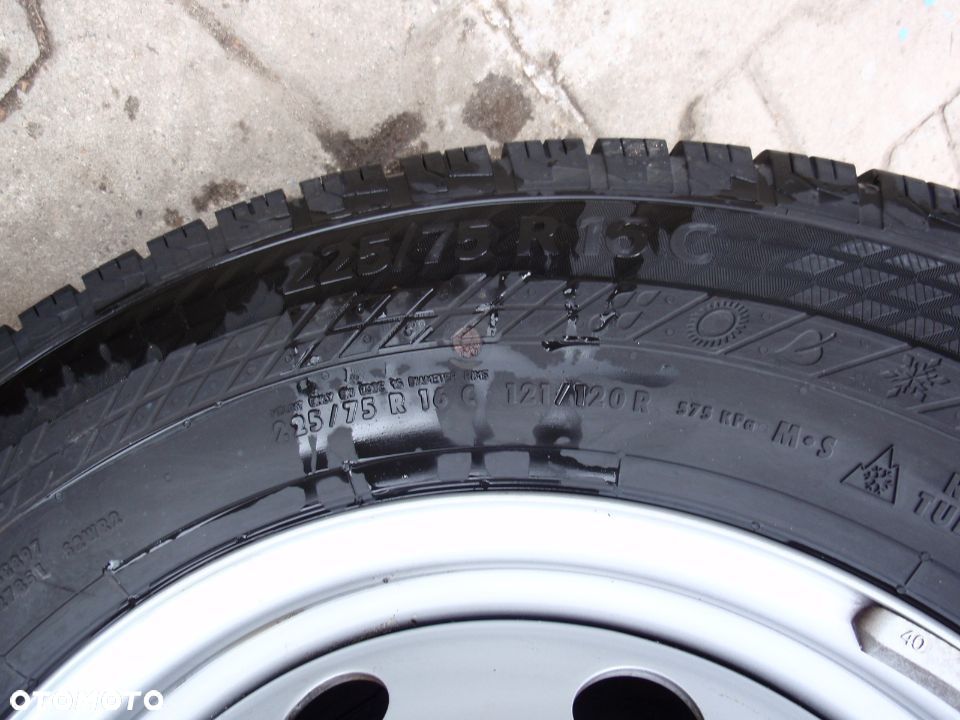 FIAT DUCATO BOXER JUMPER KOŁO FELGA OPONA 225 75 R16 Continental - 3