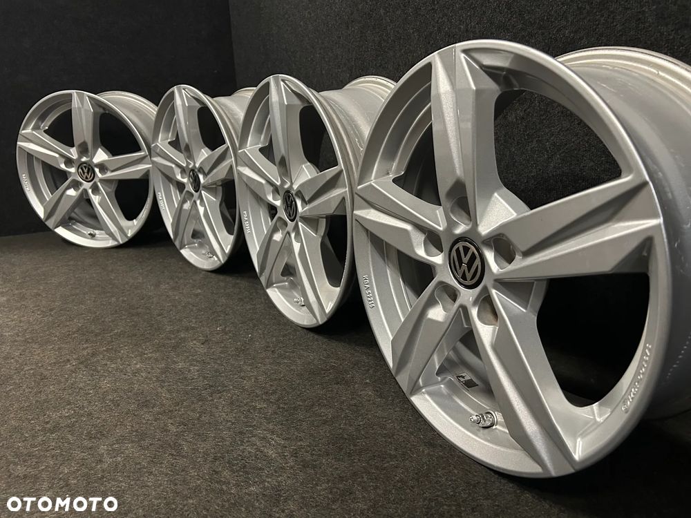 Alufelgi VW Passat B8, B7, Sharan, Touran, T-Roc 16 cali 5x112 4szt. Ładne! - 2