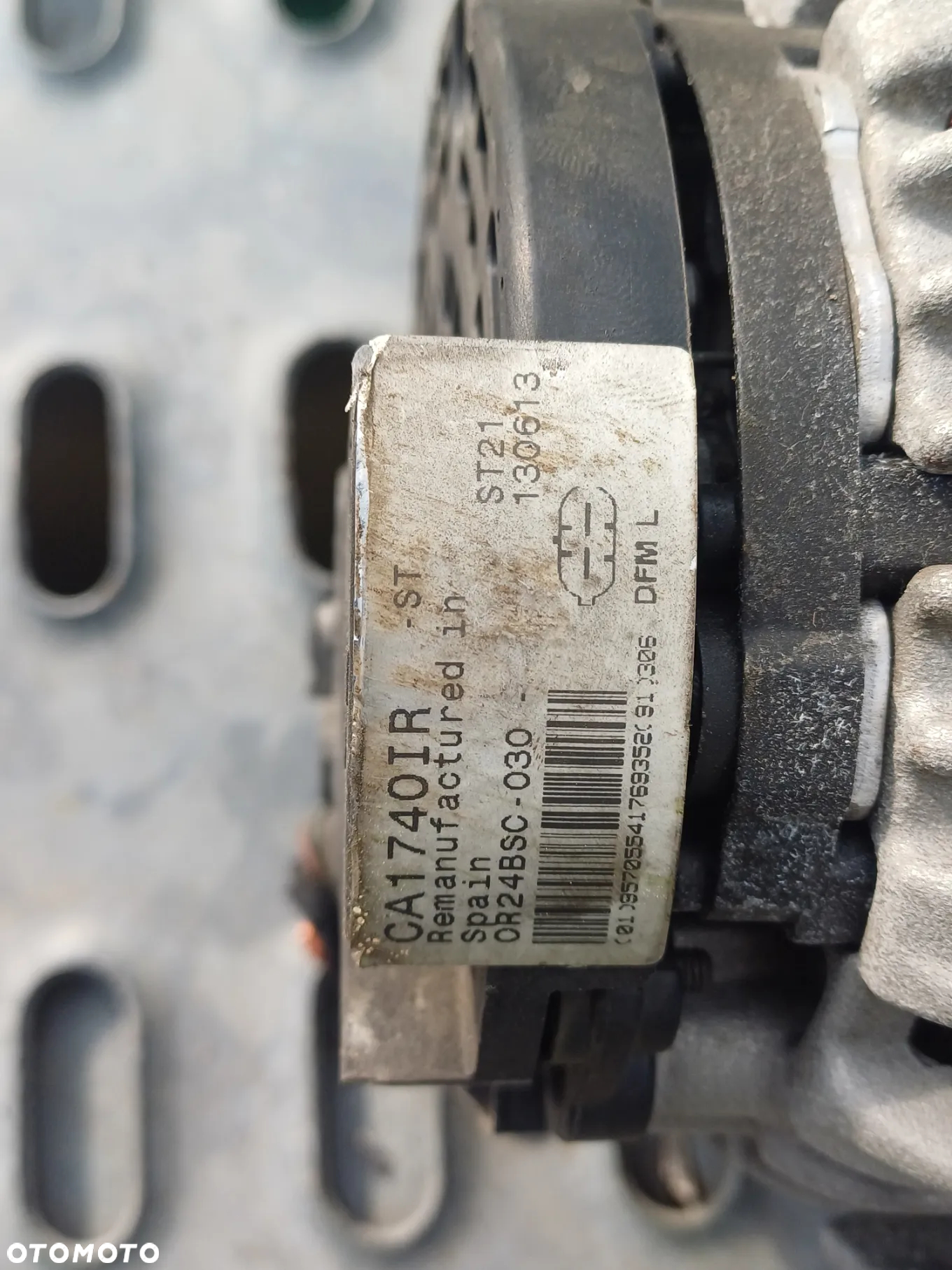 ALTERNATOR 2.2 BENZYNA 0124425053 OPEL VECTRA C ZAFIRA BOSCH 13229988 - 6