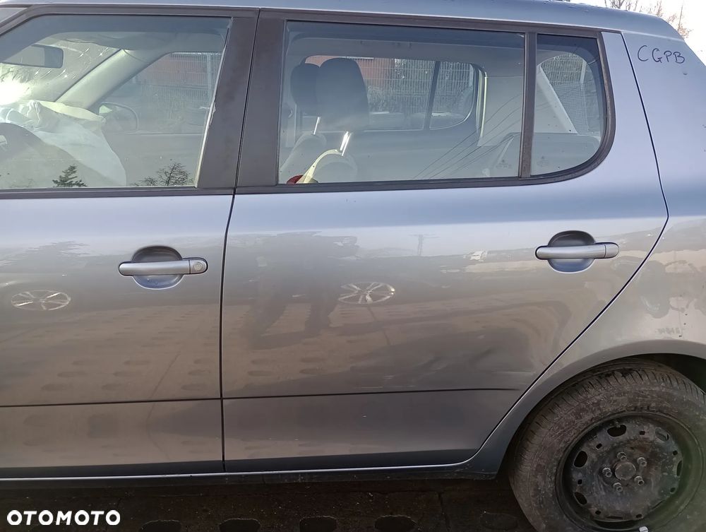 SKODA FABIA II FL drzwi lewe tylne lewy tył LF8L - 1
