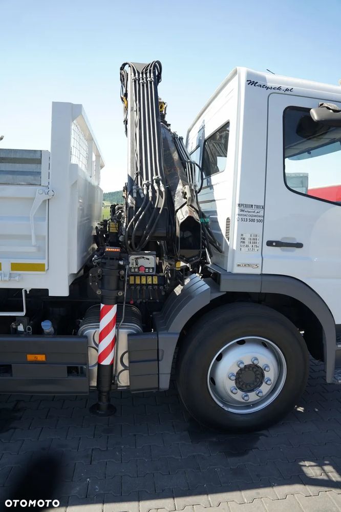 Mercedes-Benz ATEGO 15.24 / 4X2 / WYWROTKA + HDS HIAB 088 BS-2  /   ROTATOR /MANUAL - 20