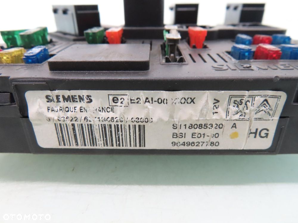 BSI PEUGEOT 206 1.4 HDi S118085320A 9649627780 - 3
