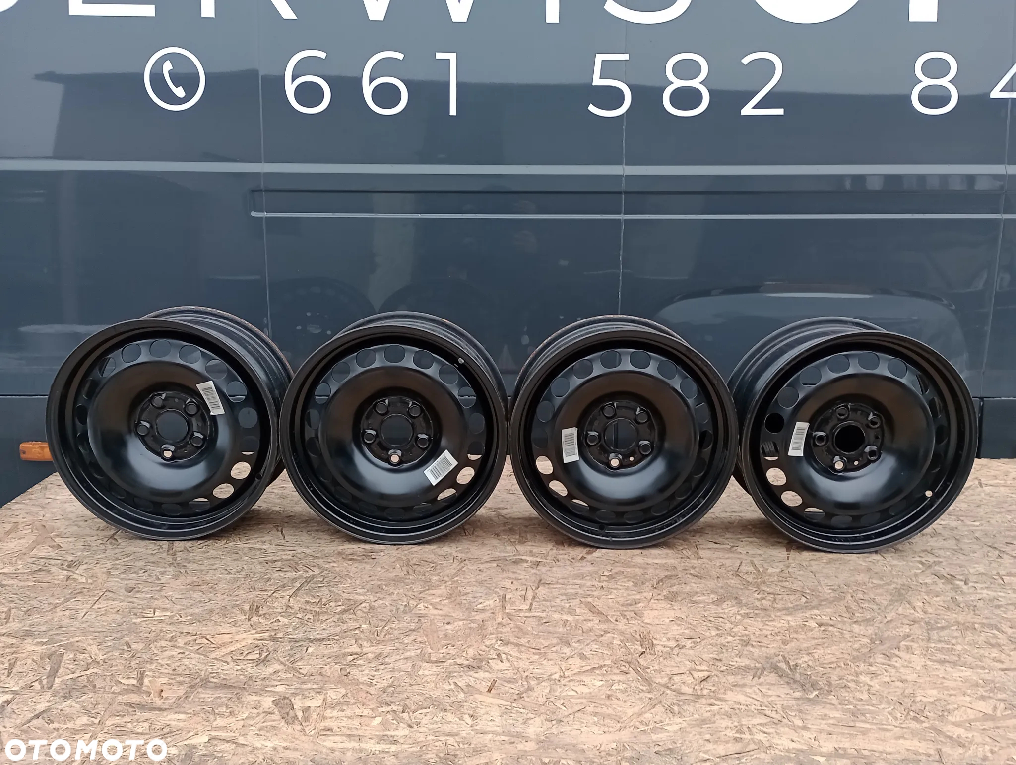 FELGI STALOWE 5x112 R16 6,5J ET41 VOLKSWAGEN GOLF PASSAT JETTA T-ROC BEETLE SKODA SUPERB KAROQ - 3