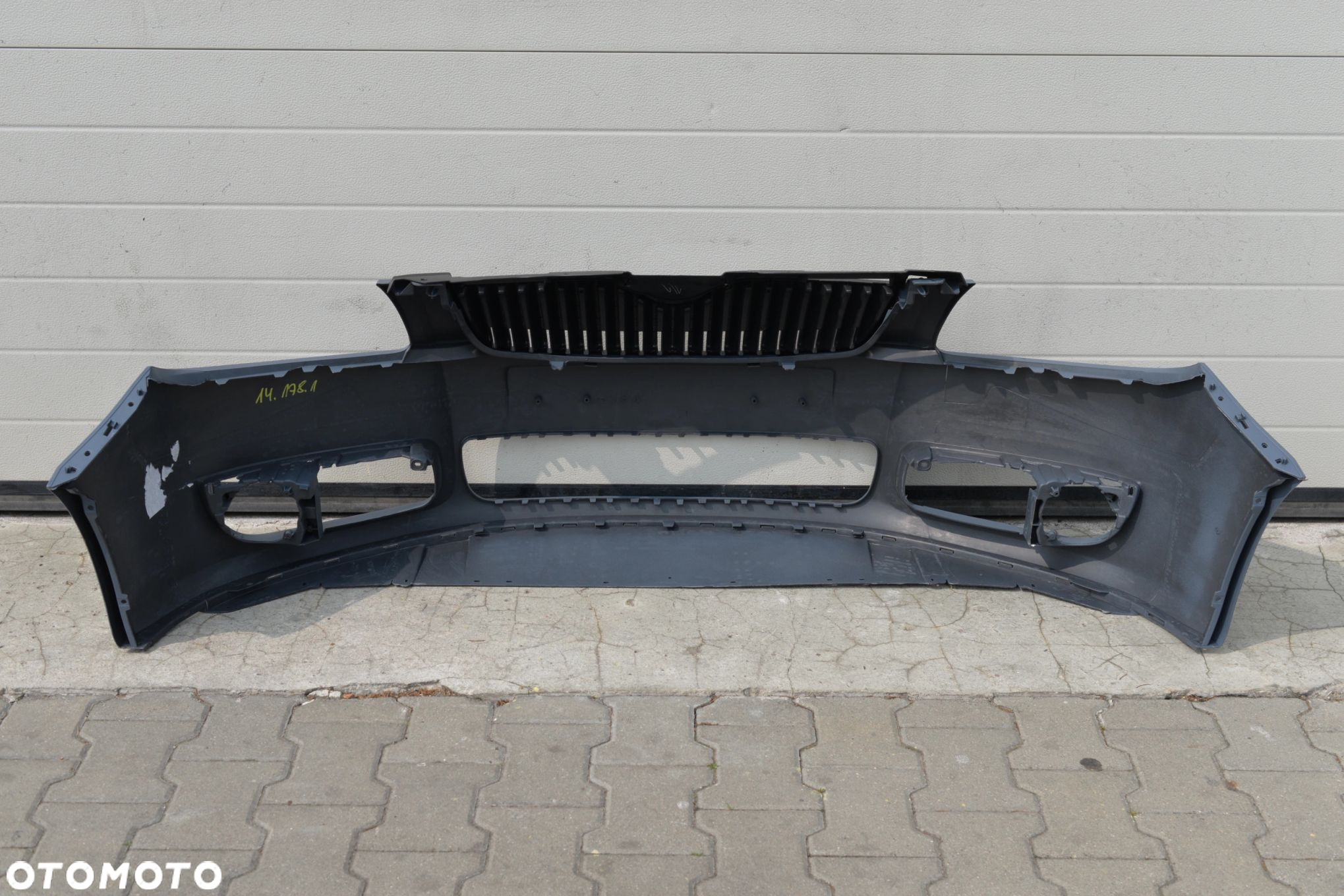 SKODA FABIA 2 II ROOMSTER PRAKTIK 2007-2010 ZDERZAK PRZEDNI PRZÓD 5J0807221 - 4