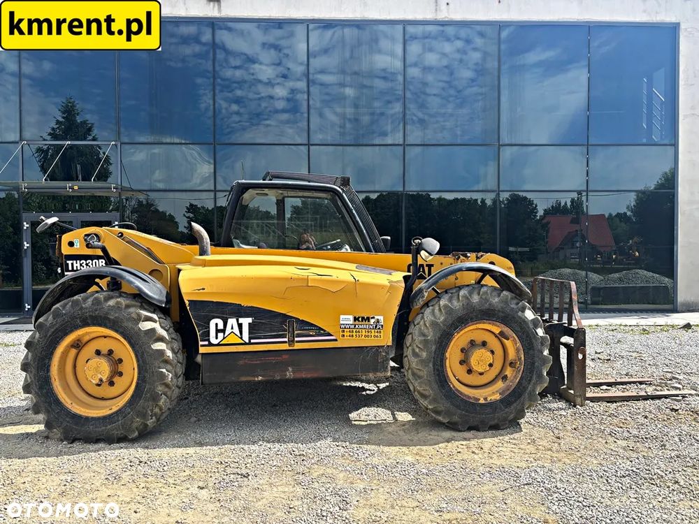 Caterpillar TH330B ŁADOWARKA TELESKOPOWA 2004r. | JCB 531-70, 528-70, 530-70, 535-95, 536-60, 541-70 MANITOU 634, 741 - 3