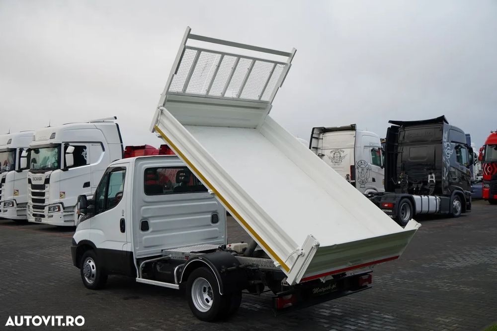 Iveco DAILY 35-130 / BASCULATOR SPATE / DUBLU / MANUAL / FĂRĂ ADBLUE - 4