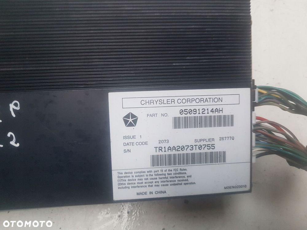 JEEP GRAND CHEROKEE WK2 LIFT WZMACNIACZ 05091214AH - 2