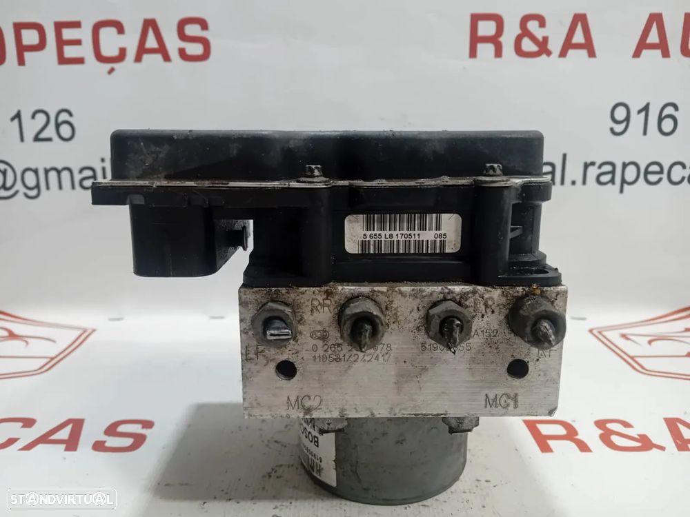 Módulo Abs Citroen Nemo Fiat Fiorino 0265252078 Original - 1