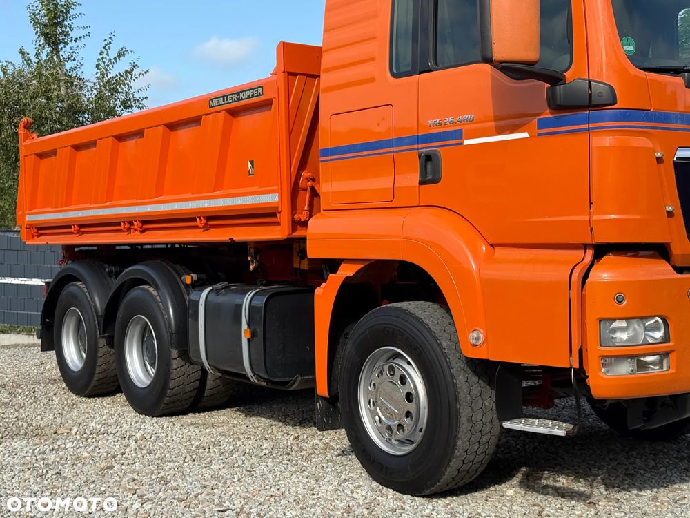 MAN * TGS 26.480 MAN  * Kiper / Wywrotka * 6x4 * Sprowadzona * Bordmatik * Stan Perfekcyjny - 26
