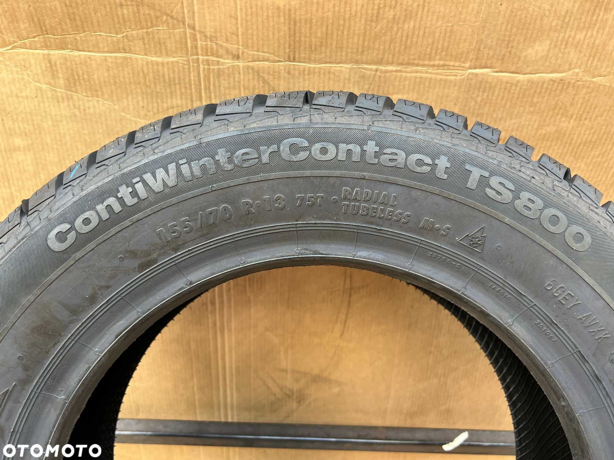 Opony Continental WinterContact TS800 155/70R13 NOWE - 6
