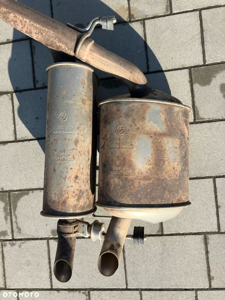 WYDECH TŁUMIK BMW E65 745i 735i V8 N62 7505795 7505797 7505798 75057999 - 5