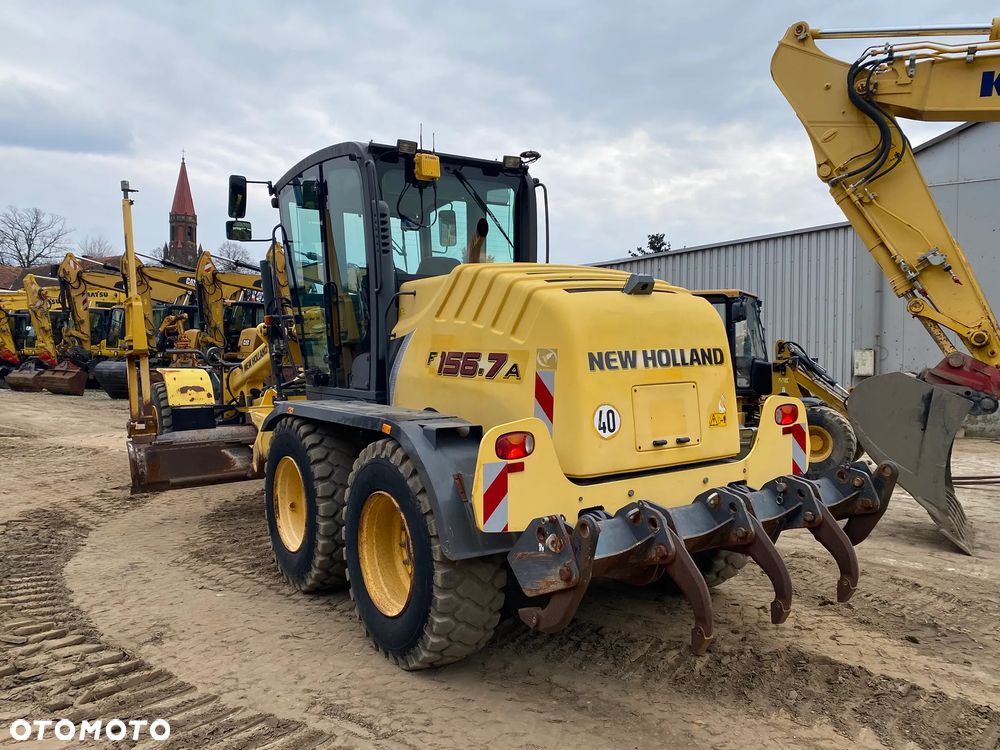 New Holland F156.7A, 10300 MTH, INSTALACJA DO NIWELACJI TRIMBLE 3D, Z NIEMIEC, NAPĘD 6X6, ZRYWAK, PRZEDNI PŁUG, - 6