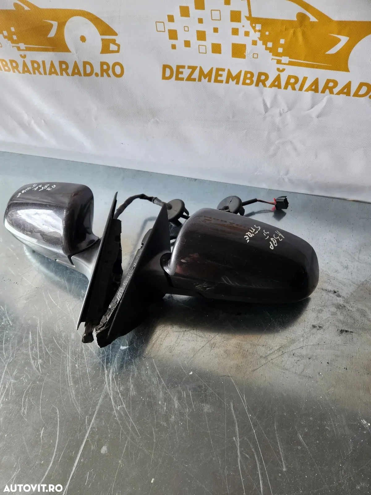 Oglinzi Oglinda Stanga Dreapta Audi A3 8P Electrice Volan Stanga An 2004-2005-2006-2007-2008 - 4