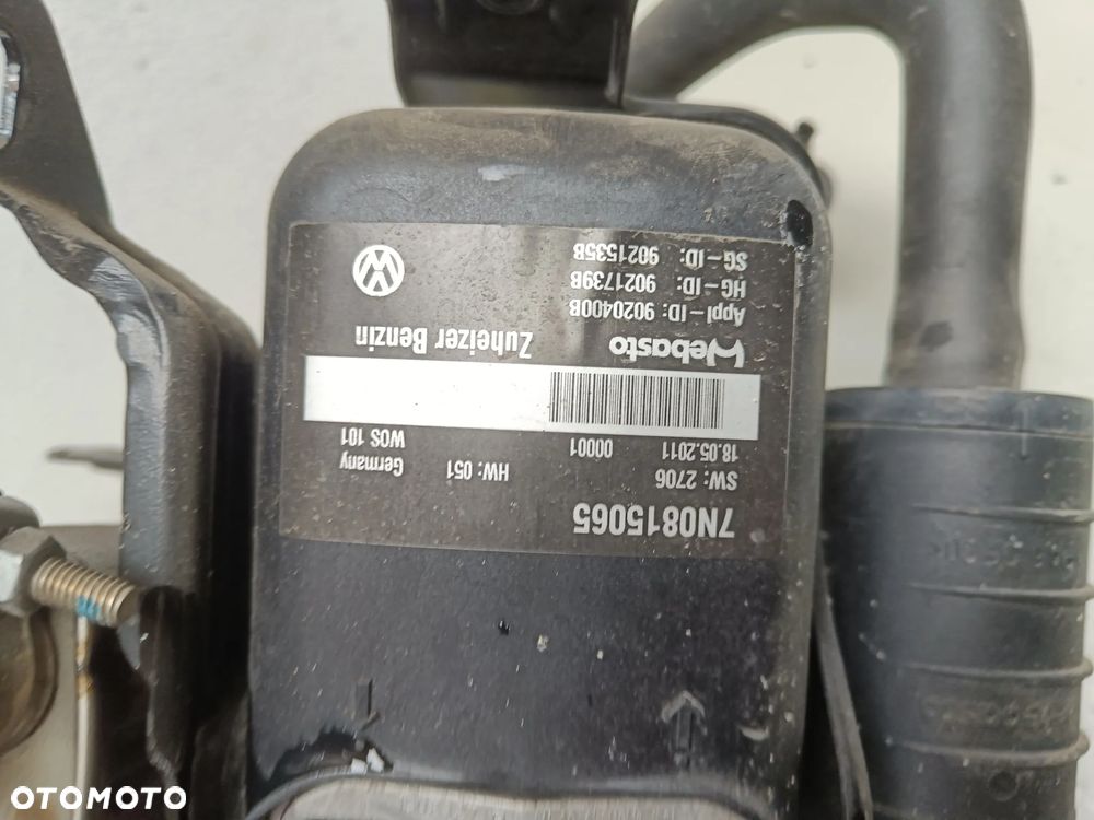 Ogrzewanie postojowe Webasto VW Sharan Seat Alhambra Skoda Audi Benzyna 7N0815065 - 6