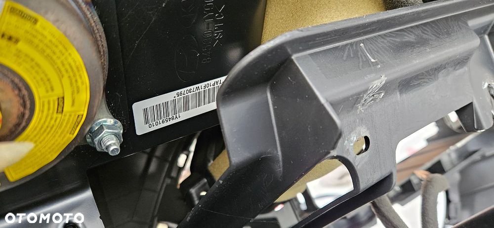 Kia Picanto 2 II 2011- Kokpit Konsola Deska rozdzielcza Poduszka kierowcy pasażera Airbag  NIE REGENEROWANA ORYGINAŁ 569001Y150EQ - 17