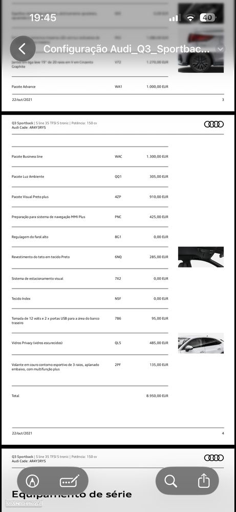 Audi Q3 Sportback 45 TFSIe S line S tronic - 16