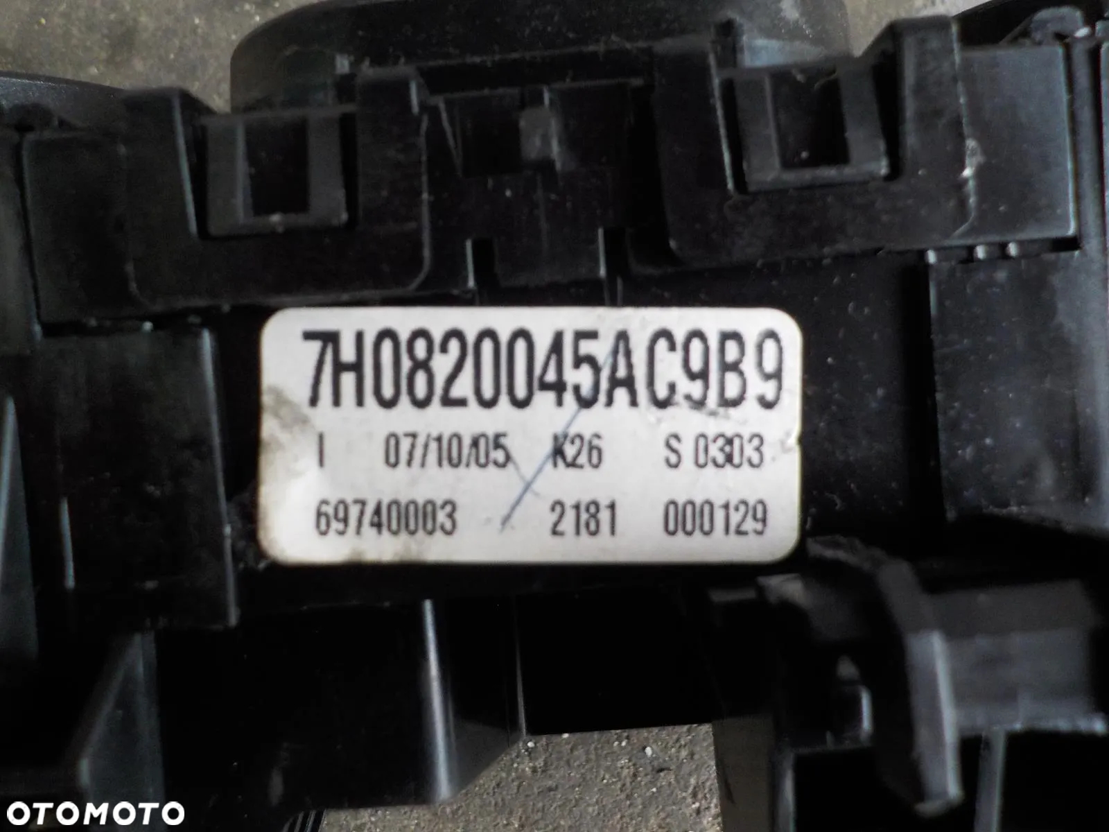 VW T5 PANEL OGRZEWANIA NAWIEWU AC 7H0820045AC9B9 - 2