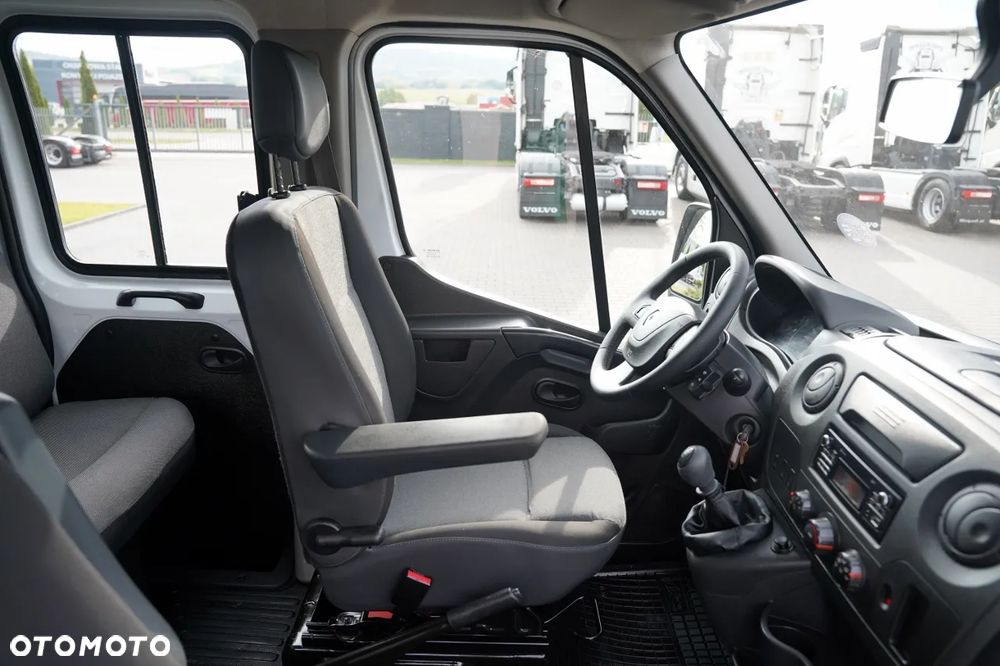 Renault MASTER / WYWROTKA - 2,8 M /  BRYGADÓWKA - 6 MIEJSC / MANUAL / SPROWADZONA - 30