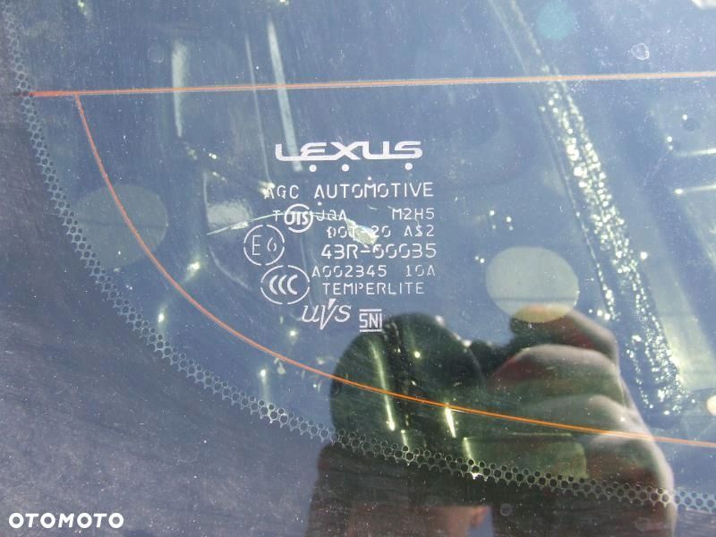 LEXUS LS 600 IV LONG SZYBA TYŁ TYLNA - 2
