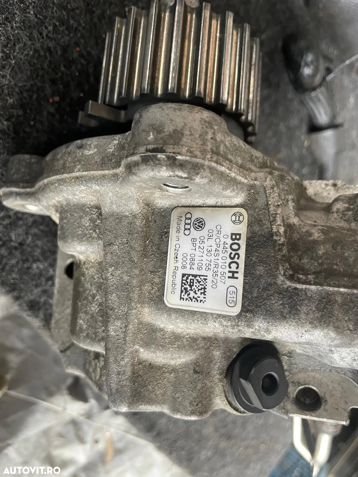 Pompa inlate / injectie Vw Skoda Audi 2.0 TDi diesle euro 5 E5 Bosch 0445010507 03L130755 - 4