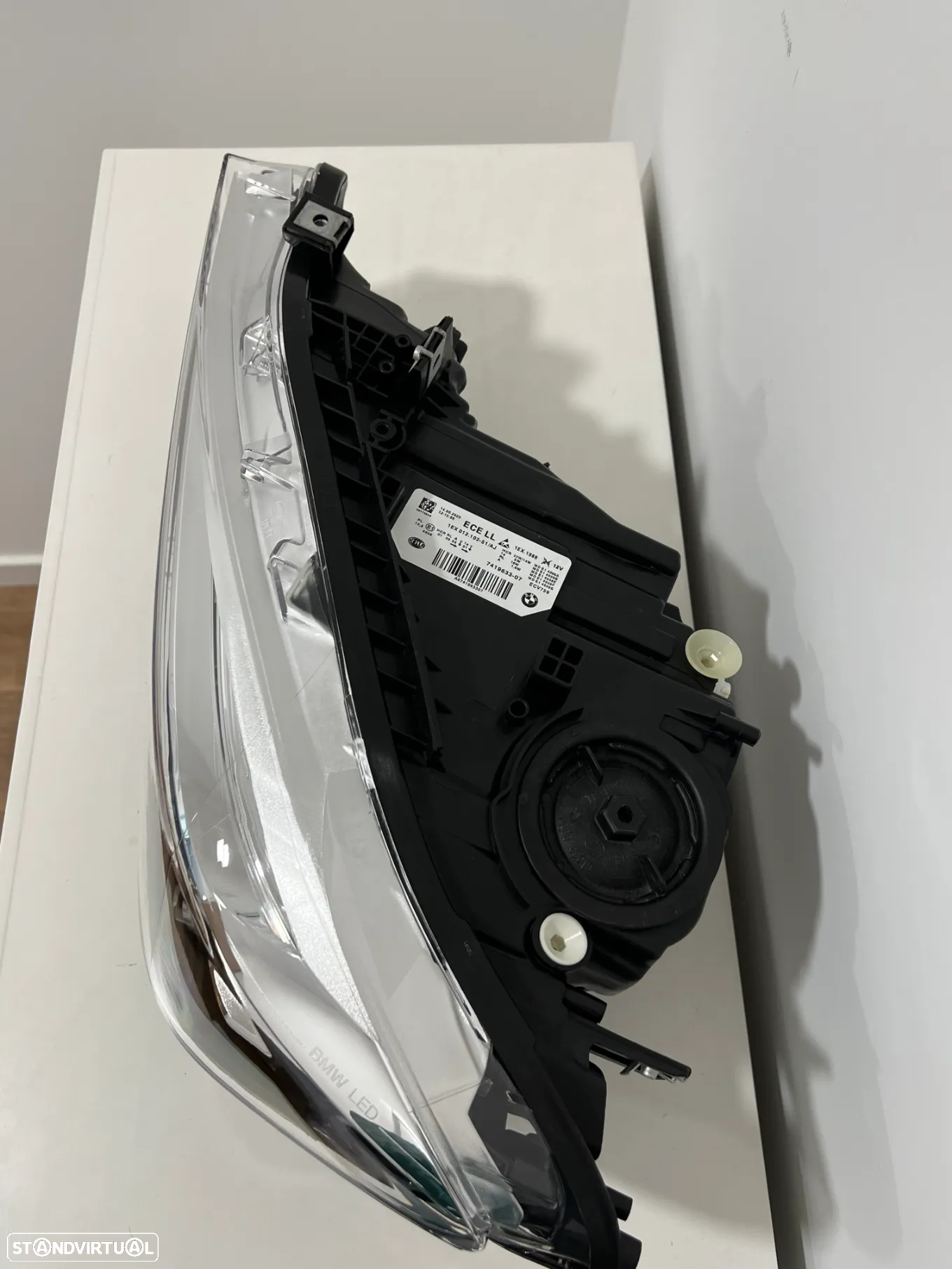 Farol Otica BMW Serie 3 F30/F31 Original Esquerdo Full Led (Black) - 3