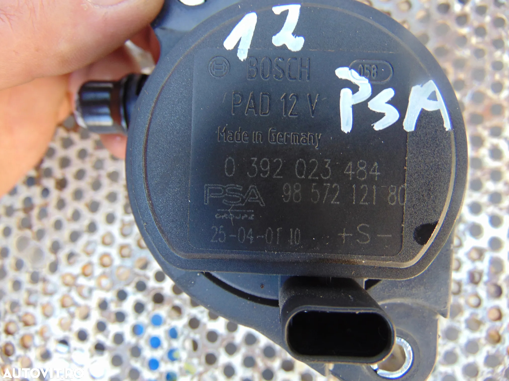 Pompa apa auxiliara Peugeot 1.2 citroen Opel Cod 9857212180 mokka corsa f 208 2008 3008 308 508 c3 c4 c5 ds3 aircross grandland pompa apa electrica jeep avenger fiat 600 - 4