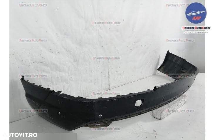 Bara Spate S Line originala cu senzori Audi Q7 4M 2015 2016 2017 2018 - 3
