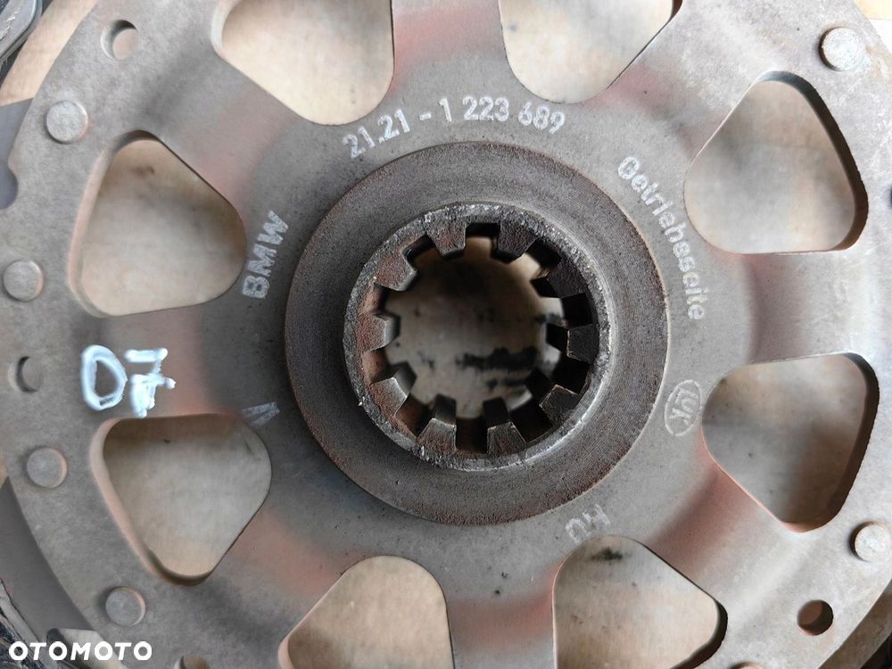 Sprzęgło BMW M43 1.6 1.8 1.9 benzyna 228mm dwumas tarcza docisk 1223711 - 5