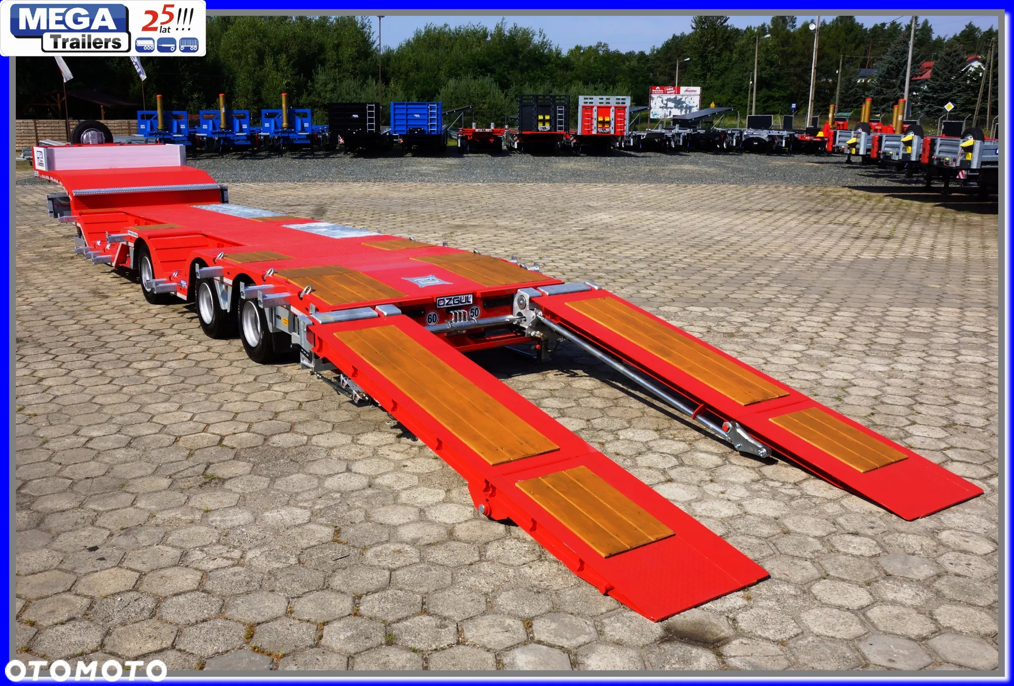 Inny Laweta 3 osie, 4 x zagłębienia kół, 58 T DMC !!! - 39