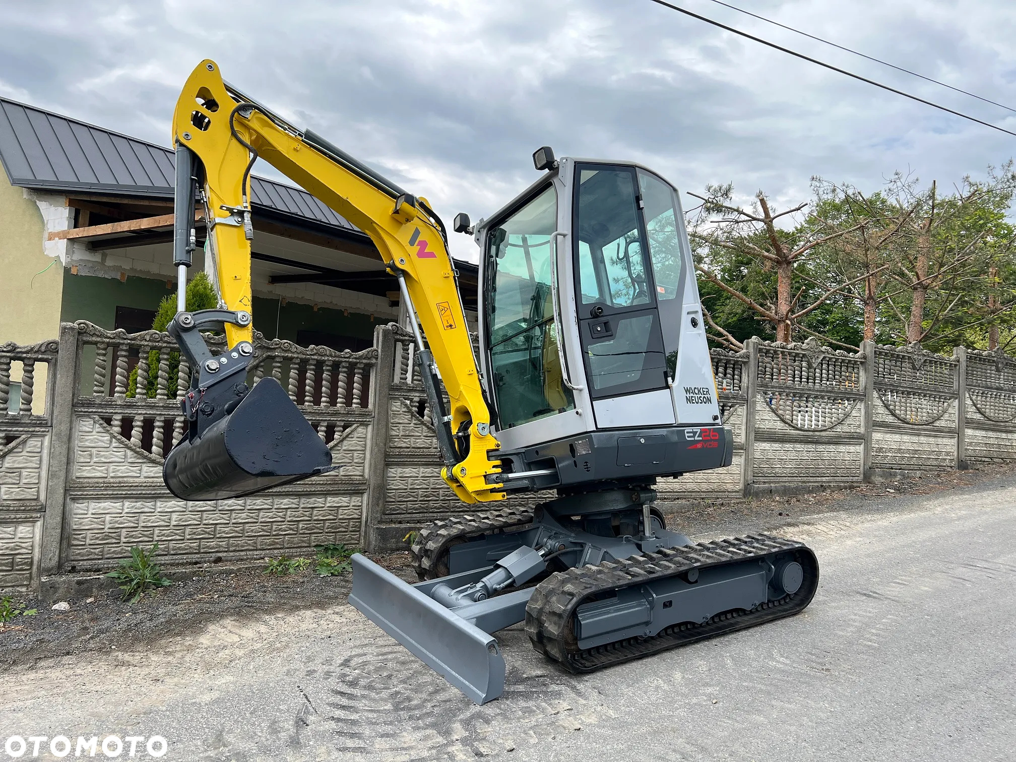 Wacker Neuson EZ26 VDS * Minikoparka * Zerowy Obrys * 3 Tony * Stan IDEALNY * Komplet Łyżek * - 7