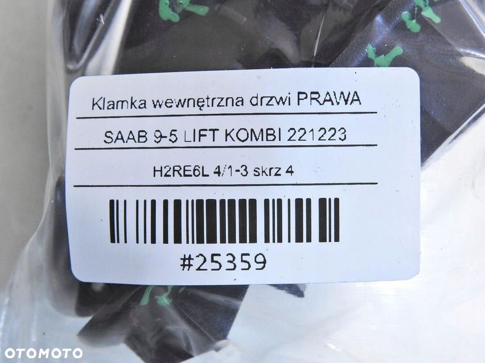KLAMKA KLAMKI DRZWI PRAWE SAAB 9-5 I LIFT - 8