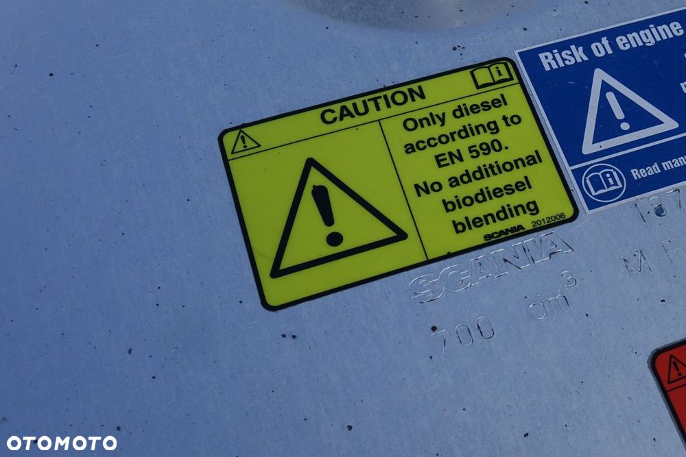 Scania S450 / EURO 6 / STANDARD / AUTOMAT / RETARDER / KLIMATYZACJA POSTOJOWA / LODÓWKA  /  2 ZBIORNIKI 700L / PO KONTRAKCIE - 18