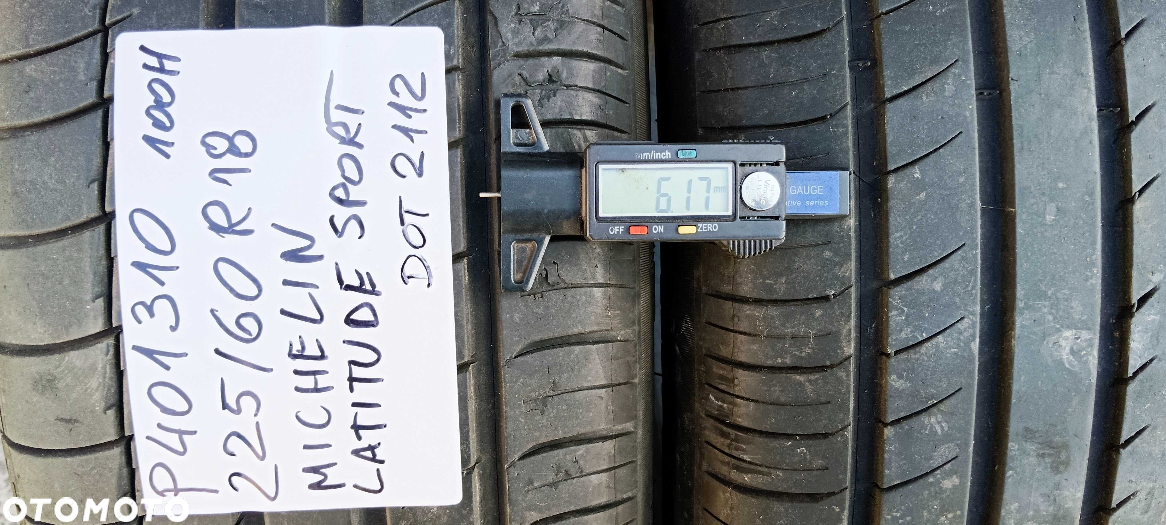 P401310 Para 225/60R18 100H Michelin Latitude Sport dot.2112 - 2