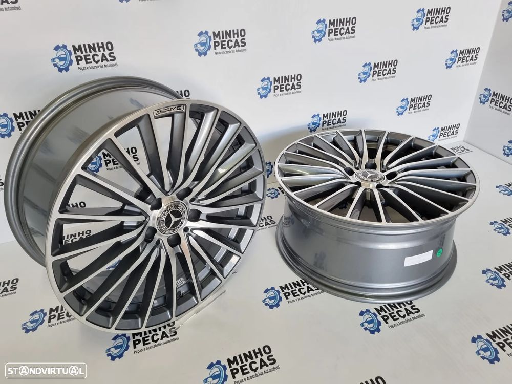 Jantes Mercedes Novo Class C (W206) AMG em 18 GunMetal - 6