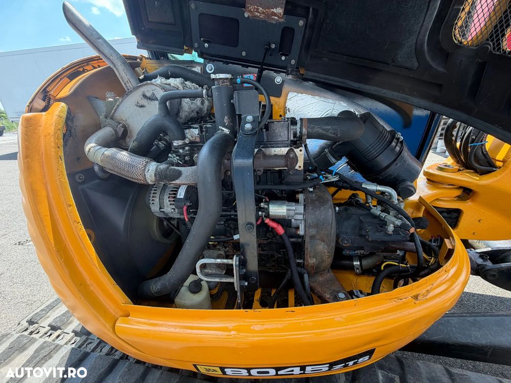 JCB Excavator pe șenile din cauciuc JCB 8045 ZTS 4.5T - 10