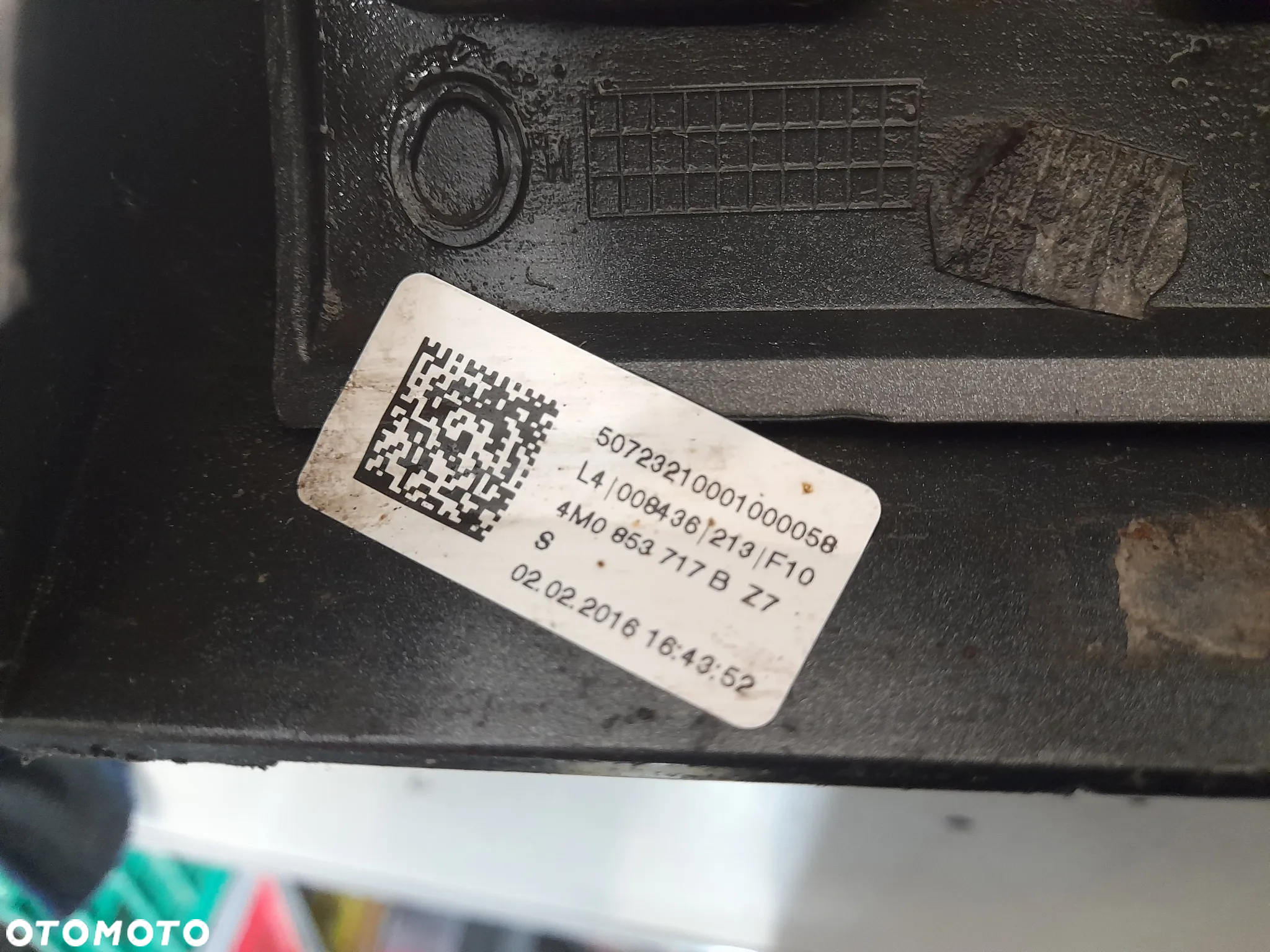 AUDI Q7 S LINE LISTWA BŁOTNIKA LEWA PRZEDNIA 4M0853717B - 8