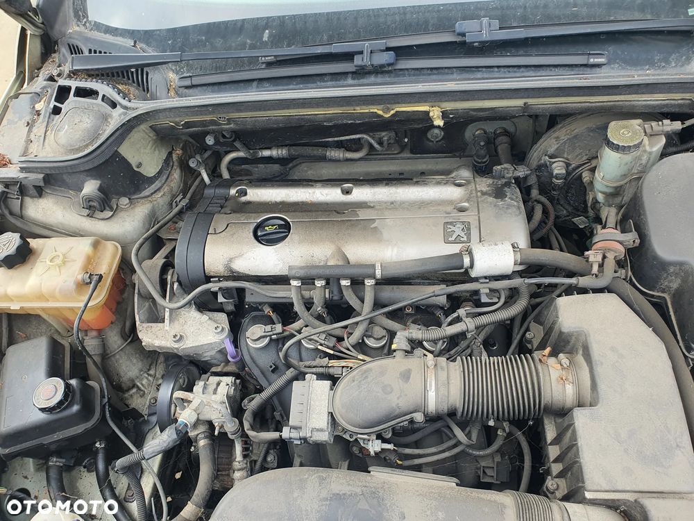 peugeot 407 2.2 3fz silnik skrzynia sanki belka przód tył wahacz zacisk zwrotnica maglownica głowica - 2