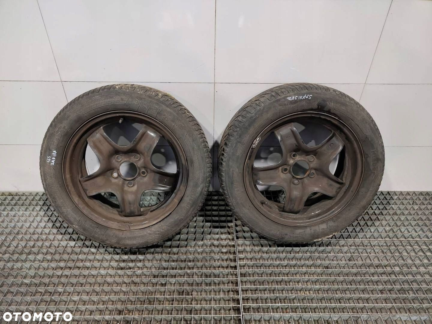 4X FELGI KOŁA STRUKTURALNE KOMPLET R16 5X110 ET39 - OPEL ZAFIRA B 2008r - 9