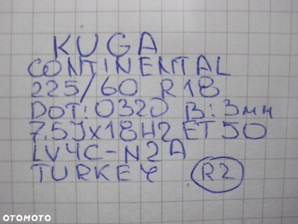 Koła felgi opony Ford Kuga MK3 R18 20R - 10